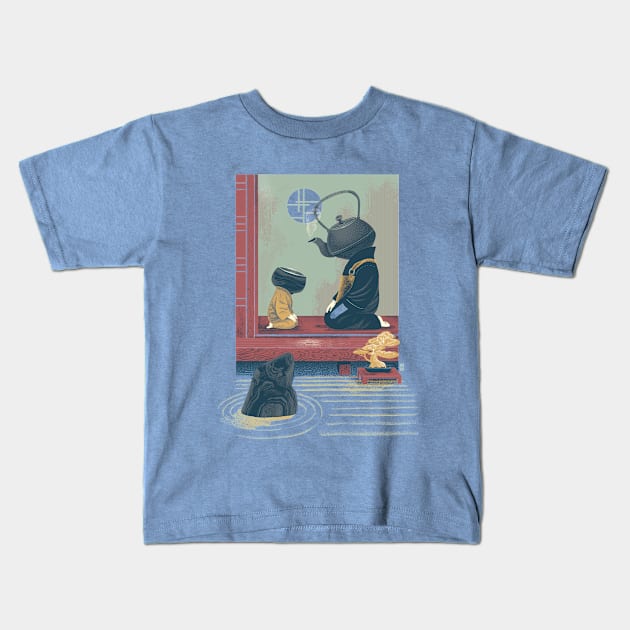 The Novice Kids T-Shirt by Kand33mankhan